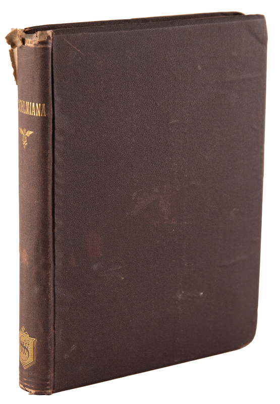 Lot 157 Abraham Lincoln Book: Lincolniana: In Memoriam (1865) - First Published Use of the Word Lincolniana