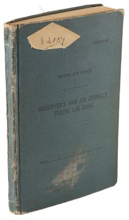 Lot #41 The Dambusters Multi-Signed Royal Air Force Logbook (1942–43), with Guy Gibson, Melvin Young, and David Maltby - Image 13