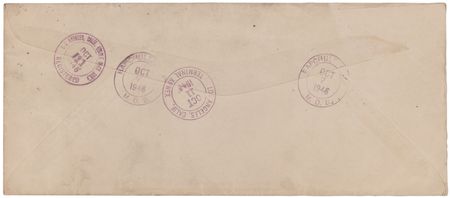 Lot #114 Iwo Jima: Ira Hayes Hand-Addressed and Signed Envelope - Image 2