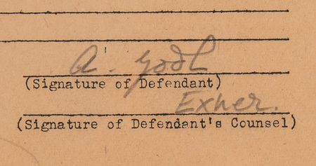 Lot #128 Nuremberg Trials: Alfred Jodl Document Signed, Summoning a POW Witness to testify on his 