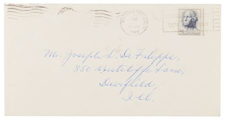 Lot #82 Anthony McAuliffe Autograph Quotation Signed: 
