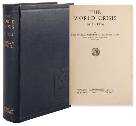 Lot #5 Winston Churchill: First Edition Set of His Magnum Opus, The World Crisis (6 Volumes) - Image 2