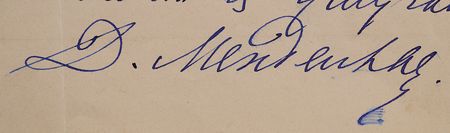 Lot #245 Dmitri Mendeleev Autograph Letter Signed - Coveted Handwritten Letter from the Russian Chemist and Inventor - Image 2