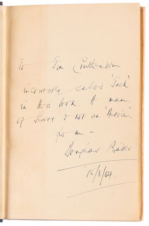 Lot #43 Douglas Bader Signed Book - Reach for the Sky - Image 4