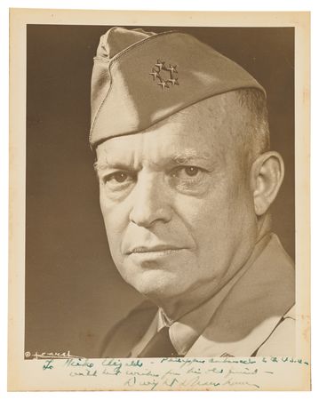 Lot #71 Dwight D. Eisenhower Signed Photograph by