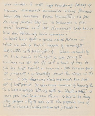 Lot #107 Aileen Chadwick War-Dated Autograph Letter Signed Five Days After Nagasaki - 