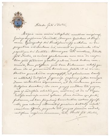 Lot #223 Pope Pius X Autograph Letter Signed,