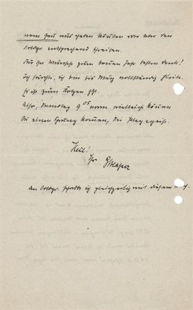 Lot #17 Gregor Strasser Autograph Letter Signed - Image 2