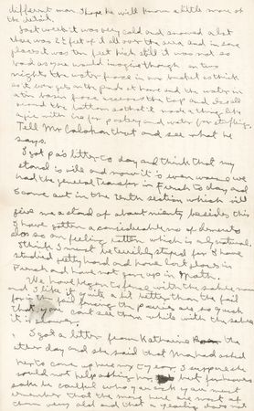 Lot #65 George S. Patton Early Autograph Letter Signed on West Point Life and Studies - 