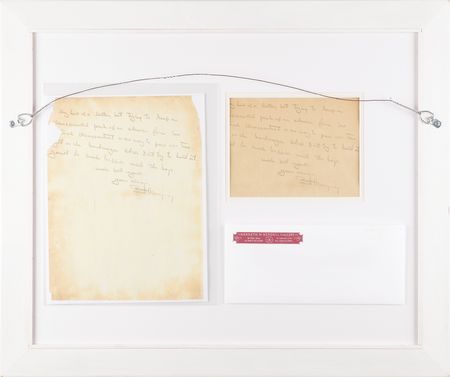 Lot #369 Ernest Hemingway Autograph Letter Signed, Teasing a Friend and Critic: 