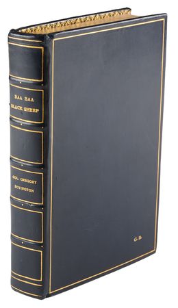 Lot #60 Pappy Boyington Author's Presentation Copy of Baa Baa Black Sheep - Image 1