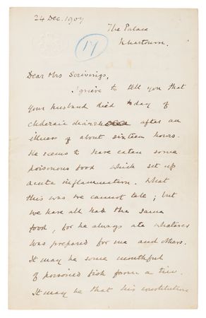 Lot #2 Winston Churchill Autograph Letter Signed
