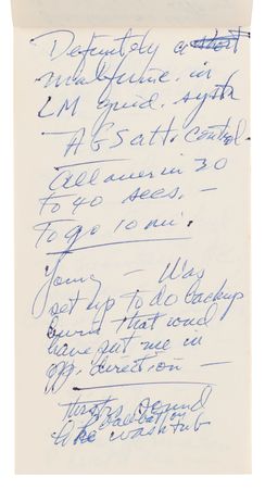 Lot #282 Paul Haney's Reporter's Notebook for the Apollo 10 Postflight Press Conference - Image 6