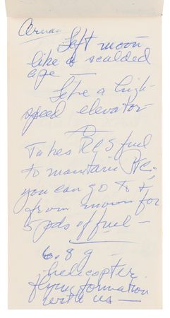 Lot #282 Paul Haney's Reporter's Notebook for the Apollo 10 Postflight Press Conference - Image 7