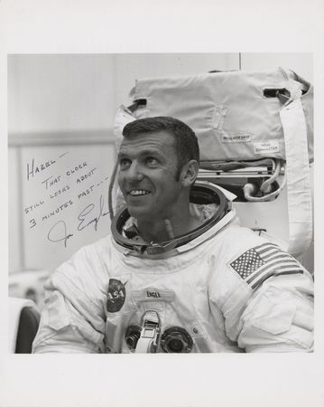 Lot #323 Joe Engle Signed Photograph