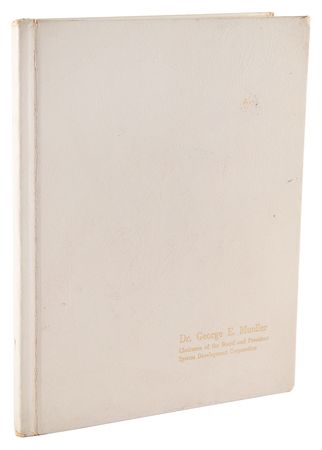 Lot #290 George Mueller Rare Dedication Book -