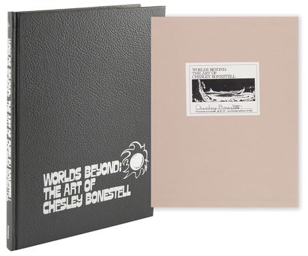 Lot #336 Chesley Bonestell Signed Book- Worlds Beyond (Ltd. Ed. #264/300) - Image 1