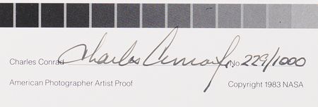 Lot #320 Charles Conrad Signed Print (Ltd. Ed. #229/1000) - Image 2