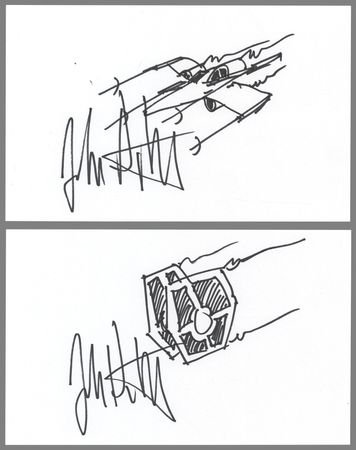 Lot #362 Star Wars: John Dykstra (2) Signed