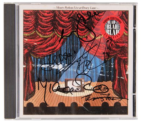 Lot #448 Monty Python Signed CD - Live at Drury