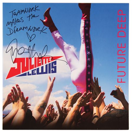 Lot #436 Juliette Lewis Signed Album - Future Deep