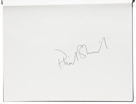 Lot #403 Actors and Actresses (100+) Autograph Book, with Lauren Bacall, Janet Leigh, and Andrew Lloyd Webber - Image 2