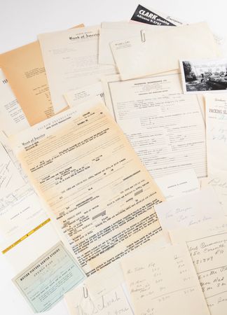 Lot #404 Desi Arnaz (2) Documents Signed for the Purchase of a Beverly Hills Mansion - Image 2