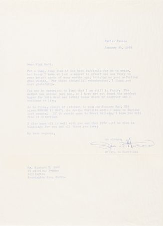 Lot #413 Olivia de Havilland Collection of (27) Typed Letters Signed on Her Life, Career, and Errol Flynn - Image 6