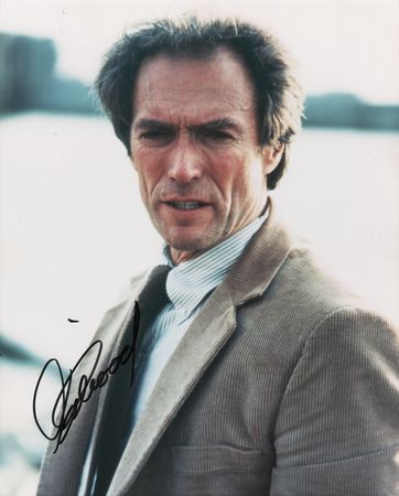 Lot #416 Clint Eastwood Signed Photograph