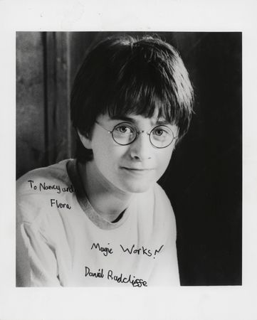 Lot #423 Harry Potter: Daniel Radcliffe Signed