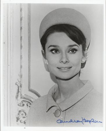 Lot #426 Audrey Hepburn Signed Photograph
