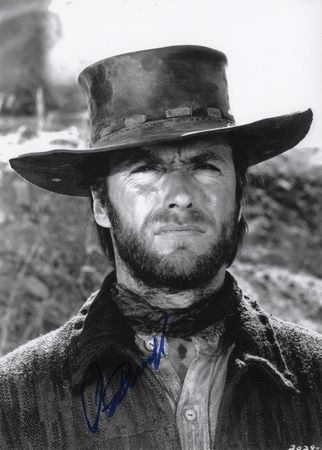 Lot #414 Clint Eastwood Signed Oversized