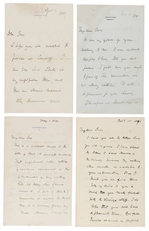 Lot #3 Winston Churchill (5) “Secret” Autograph and Typed Letters Signed, Offering Candid Political Advice to His First Cousin, with (9) Related Letters from Randolph Churchill, Alfonso XIII, and George V - Image 13