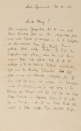 Lot #247 Max Planck (3) Autograph Letters Signed to Family Members from “Onkel Max” - Image 5