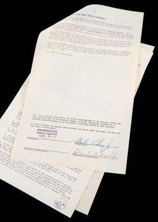 Lot #224 Martin Luther King, Jr. Document Signed