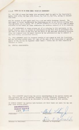 Lot #224 Martin Luther King, Jr. Document Signed for a German Translation of Where Do We Go from Here - Image 4