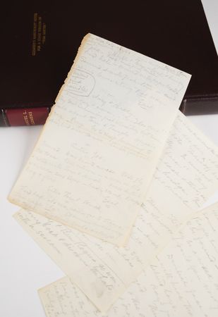 Lot #365 Samuel L. Clemens Handwritten Notes for a