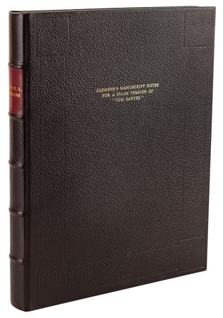 Lot #365 Samuel L. Clemens Handwritten Notes for a Stage Adaptation of Tom Sawyer: 