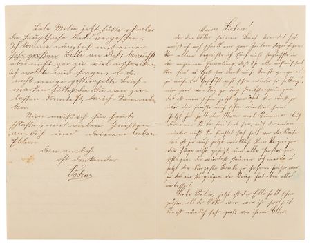 Lot #93 Oskar Schindler Autograph Letter Signed as a 12-Year-Old - Image 3