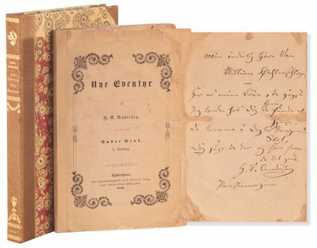 Lot #364 Hans Christian Andersen Signed Book - Nye