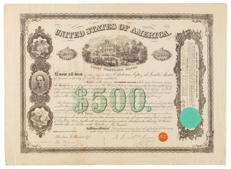 Lot #213 Antonio Lopez de Santa Anna Signed