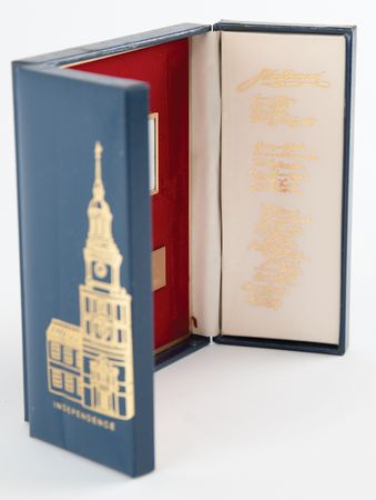 Lot #202 Independence Hall Wood Relic - Limited Edition - Image 2