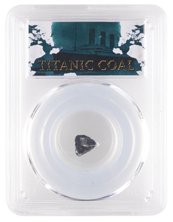 Lot #257 Titanic: Coal Piece Recovered from Wreck Site - Image 2