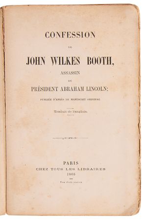 Lot #156 Abraham Lincoln (3) Early Books on the Assassination and Aftermath - Image 2