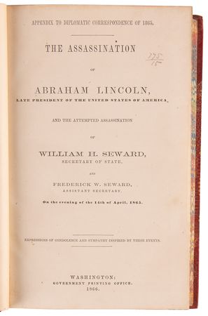 Lot #156 Abraham Lincoln (3) Early Books on the Assassination and Aftermath - Image 3