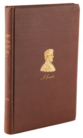 Lot #159 Abraham Lincoln Book: History of an