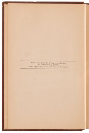 Lot #159 Abraham Lincoln Book: History of an Attempt to Steal the Body of Abraham Lincoln by John Carroll Power (1890) - Image 3