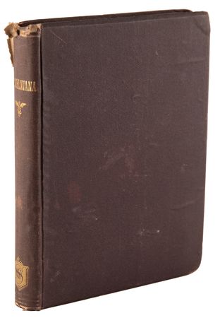 Lot #157 Abraham Lincoln Book: Lincolniana: In