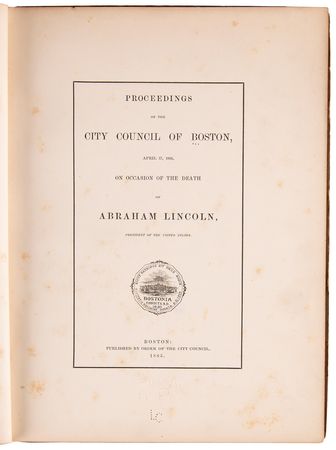 Lot #158 Abraham Lincoln (3) Early 1865 Books on the Assassination and Aftermath - Image 4