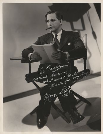Lot #435 Mervyn LeRoy Oversized Signed Photograph